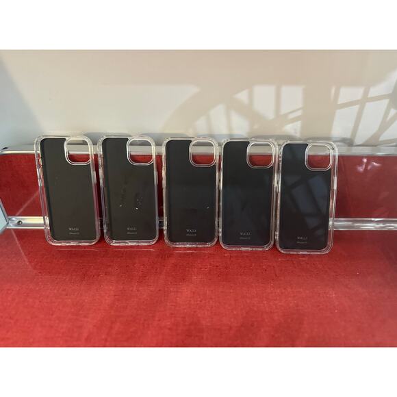 Lot of 5 Wali I Phone 15 New Unused Cases Credit Card Holder Finger Loop - Picture 8 of 16